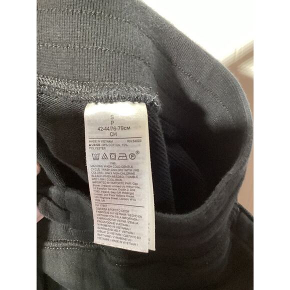 Banana Republic Jogger Sweatpants Women's Small S Drawstring Pockets Black - Picture 5 of 5